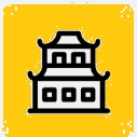 文化旅游图标